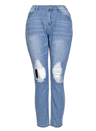 اشتري Casual Jeans Blue في الامارات