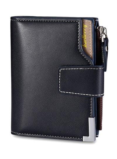 Buy Baellerry Zipper Multi-Layer Cash Card Coin Holder Wallet Midnight Blue in UAE