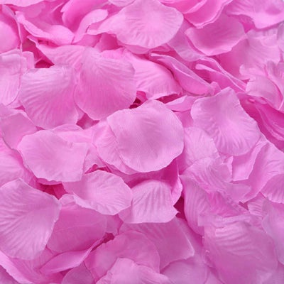 Buy 100Piece Multicolor Artificial Silk Rose Petals in UAE