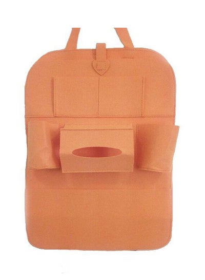 Buy Car Seat Holder And Organizer Orange in Saudi Arabia