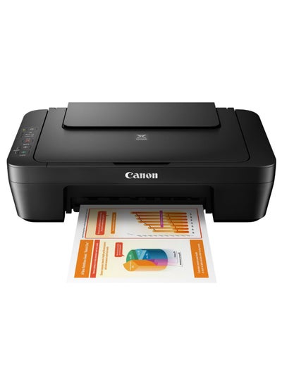 Buy MG2545S All-In-One InkJet Printer With Print/Scan/Copy/Wi-Fi Function Black in Saudi Arabia