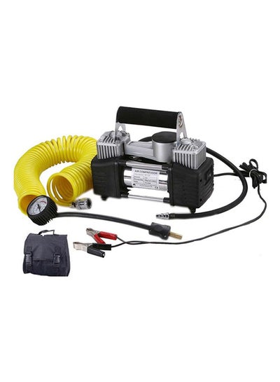 Buy 12V Portable Car Air Compressor 2 Cylinder FY-014 in UAE