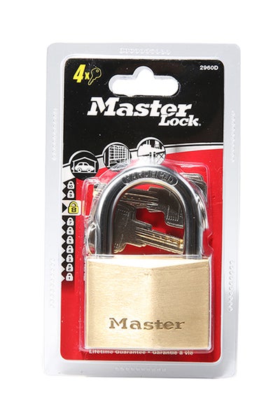 Buy Brass Padlock Gold 60mm in UAE