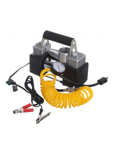 Buy 12V Portable Car Air Compressor 2 Cylinder in Saudi Arabia