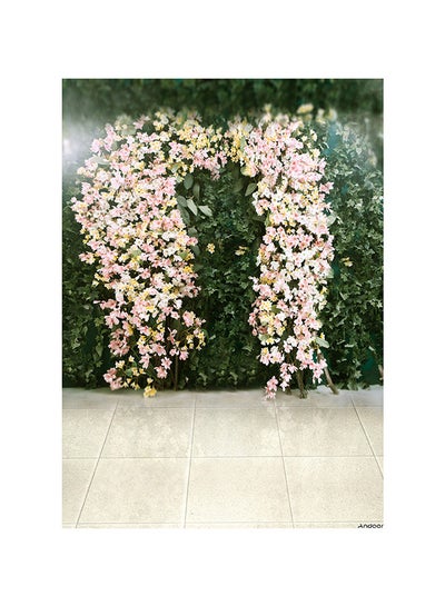 اشتري خلفية جدارية بالأزهار للتصوير الفوتوغرافي 1.5 x 2.1متر متعدد الألوان في السعودية