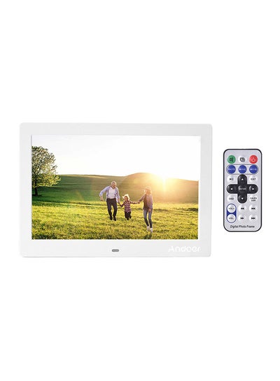 Buy Digital Picture Photo Frame White in Saudi Arabia