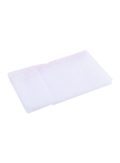 اشتري Zippered Mesh Laundry Wash Bag Pink/White 30x40 centimeter في الامارات