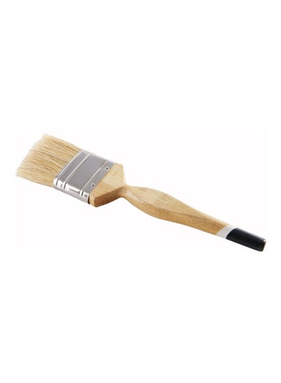 Buy Wooden Paint Brush Beige/Blue/Silver 2inch in UAE