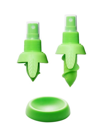 Buy 3-Pieces Fruit Juicer Sprayer Set NF03225697 Green in UAE