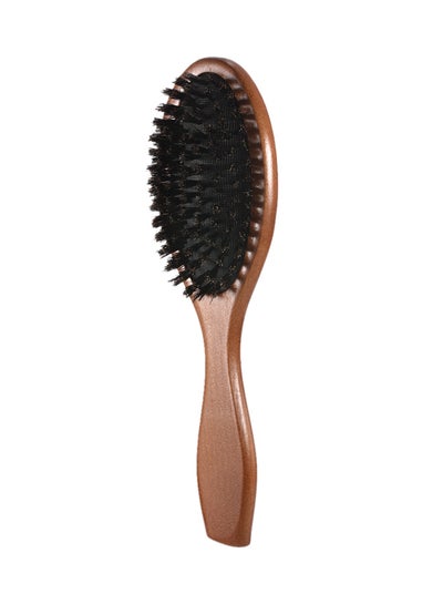 Buy Natural Boar Bristle Hair Brush Multicolour 0.068kg in Egypt