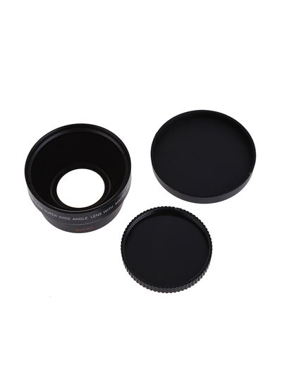 اشتري 67mm Wide Angle Lens With Macro Lens Black في السعودية