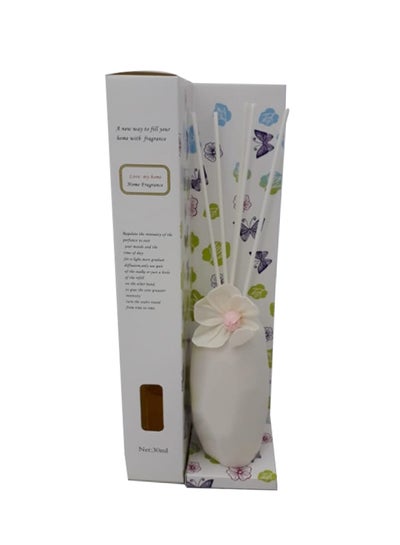 Buy Home Fragrance Diffuser White/Pink 30ml in UAE