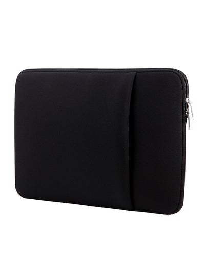 Buy Zipper Pouch Case Cover For MacBook Air Pro Notebook Black in Saudi Arabia