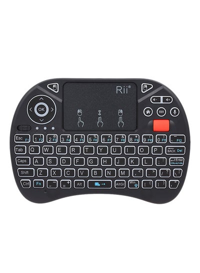 Buy Wireless Keyboard Remote Control With Touchpad For Smart TV Black in Saudi Arabia