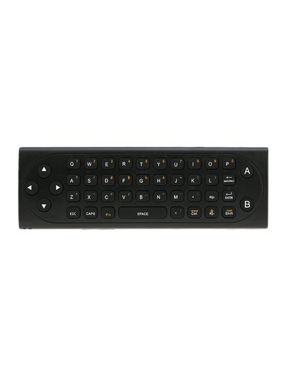 Buy Wireless Keyboard Remote Control For Smart TV Black in Saudi Arabia