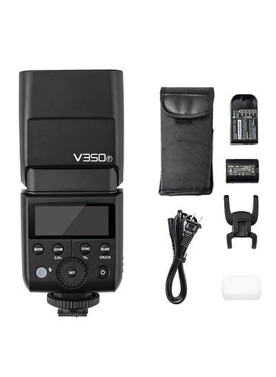 اشتري Wireless Camera Flash With Built-in 2000mAh Battery And Charger For Sony Camera أسود في السعودية