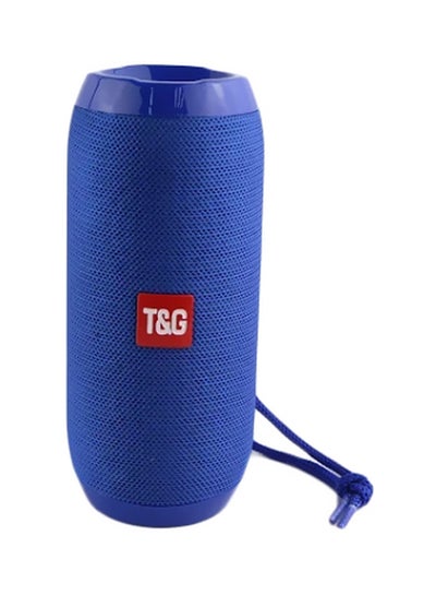 Buy Portable Wireless Bluetooth Speaker Blue in Saudi Arabia