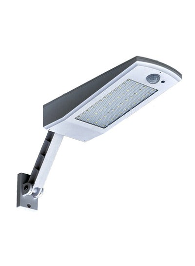 Buy Waterproof Rotatable Pole Solar Lamp White 30*10*15centimeter in UAE