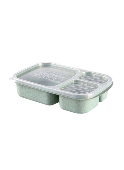 اشتري 3-Grid Lunch Box With Lid Assorted 23.5x15x5centimeter في السعودية