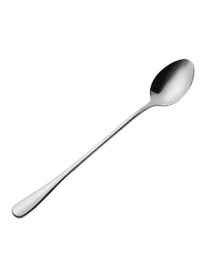 اشتري Long Handle Dessert Spoon فضي 19.5X3.2 سنتيمتر في الامارات