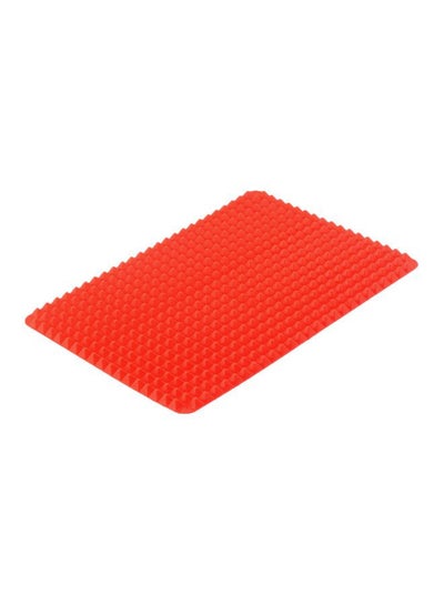 اشتري Cooking Tray Mat Red 40.5x29x0.5centimeter في مصر