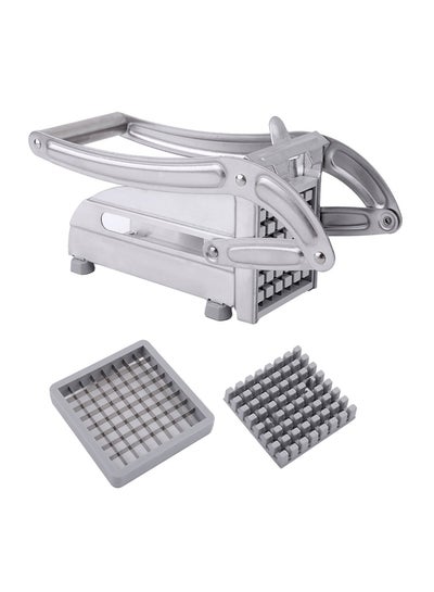 Buy Stainless Steel French Fries Slicer Silver 26x12x9.5centimeter in Saudi Arabia