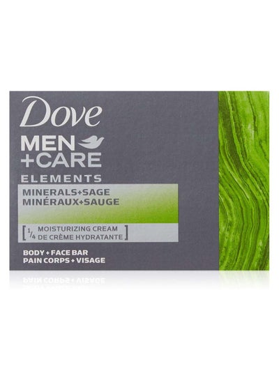 Dove Men Care Body + Face Bar Soap, Clean Comfort Mild Formula, 3.51 oz  (100g) - 4 Bars4