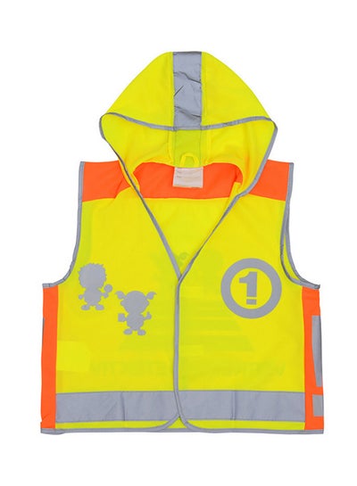 Buy High Visibility Children Safety Reflective Vest Kindergarten Reflecting Coat Safety Clothing Reflective Clothes Vests Sport Reflective Fabric Outdoor Safety Road Traffic Warning For Kids Boy GIRl Yellow 0.2kg in Saudi Arabia