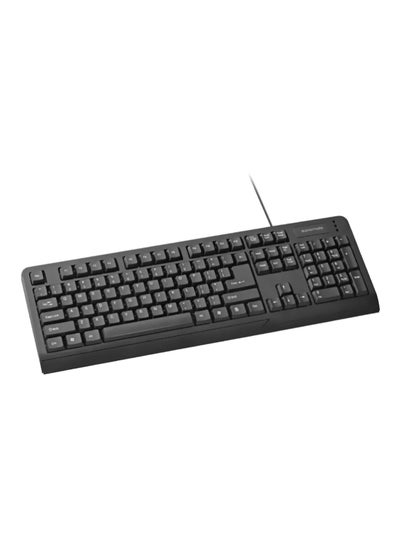 Buy Wired English And Arabic Keyboard Black in Saudi Arabia