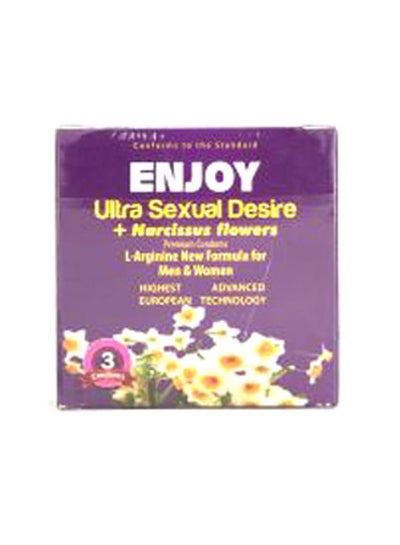 Buy Enjoy Condoms 3 Pieces Ultra in Saudi Arabia