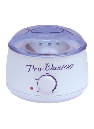 Buy Wax Heater With Tempreture Control White/Purple in UAE