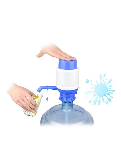 Buy Manual Hand Press Drinking Water Dispenser Multicolour 10x10x20cm in Saudi Arabia