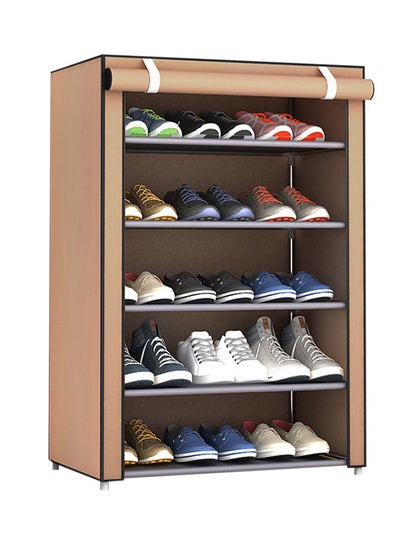 Buy Shoe Rack Organizer Brown in UAE