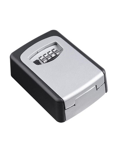 Buy Outdoor Storage Lock Box Black 0.51kg in UAE