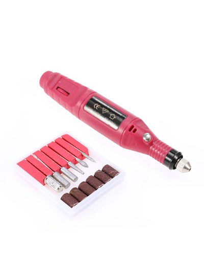 اشتري Mini Electric Grinder Drill Tool أحمر 0.182 كغم في الامارات