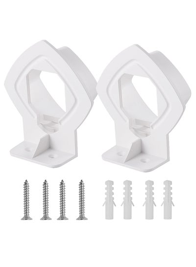 Buy 2-Piece Wall Mount Bracket Holder Set For Linksys Velop White 0.122kg in UAE