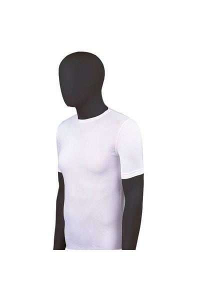 اشتري Short Sleeve Under Shirt For Men White في مصر