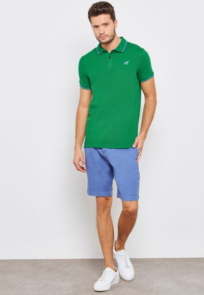 Buy Basic Chino Shorts Blue in Saudi Arabia