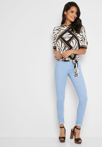 Eden Skinny Jeggings Blue price in UAE 