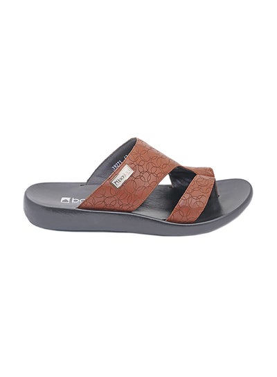 Buy Traditional Arabic Sandals Brown/Black in UAE