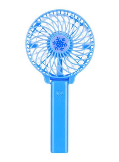 Buy Foldable Handheld Rechargeable USB  Fan YY135301 Blue in UAE