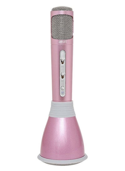 Buy Mini Karaoke Bluetooth Speaker 3312100182 Pink in UAE