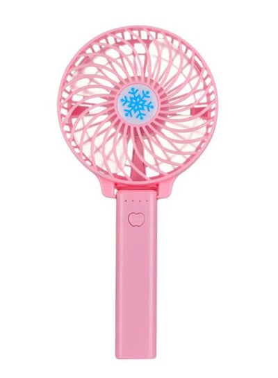 Buy Foldable Handheld Rechargeable USB  Fan YY135302 Pink in UAE