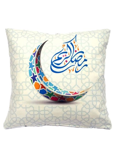 Buy Ramadan Kareem Cushion Cover Multicolour 40x40centimeter in UAE