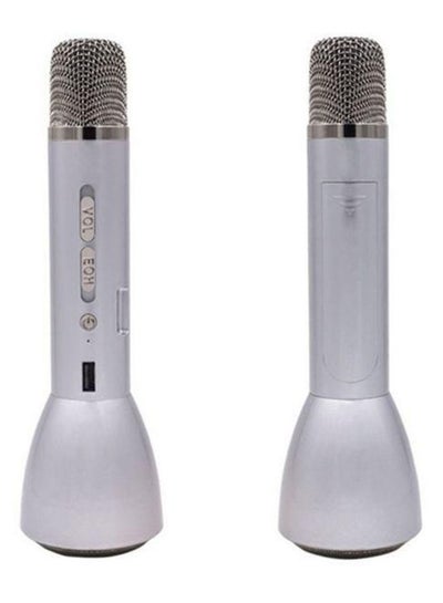 Buy Wireless Bluetooth Karaoke Player 3310900182 Silver in UAE