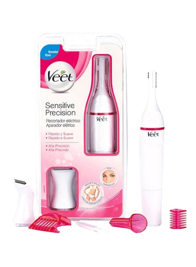 Buy Precision Sweet Hair Removal Kit Pink/White in UAE