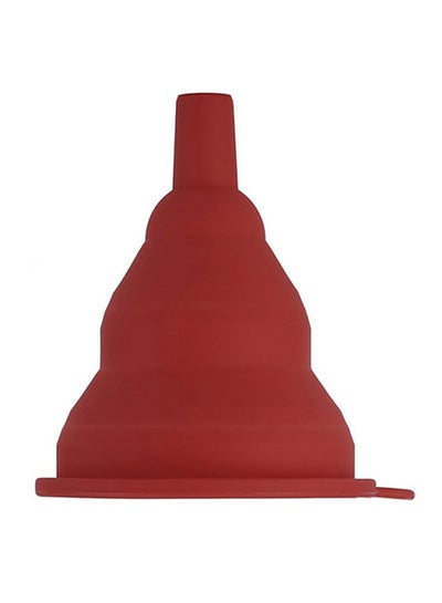 Buy Foldable Funnel Hopper Brown 7.5x7.5x4cm in UAE