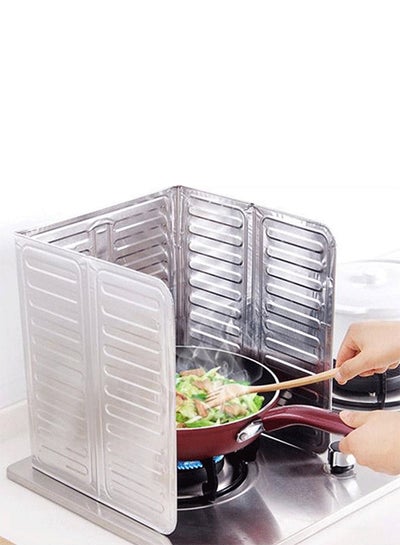 Buy Kitchen Frying Pan Oil Splatter Screen Cover Anti Splatter Guard Shield 30x2x2centimeter in UAE