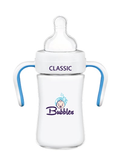 Buy Classic Baby Bottle With Hand 150Ml - Blue in Egypt