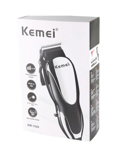 Buy Electric Hair Shaver Kit White/Black 300grams in Saudi Arabia